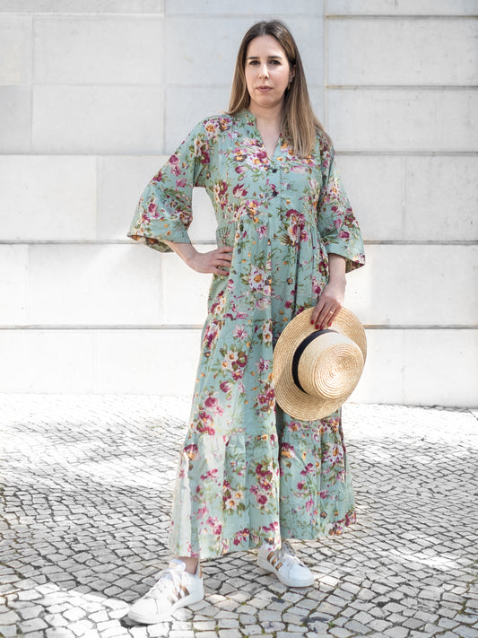 Vestido Lisboa verde